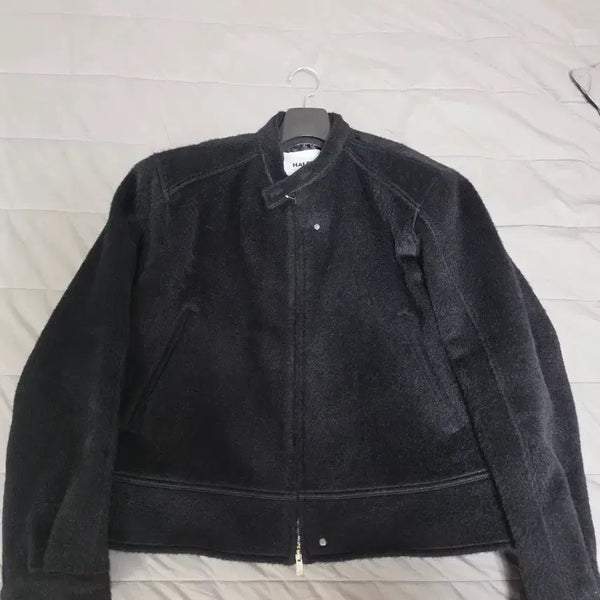 [BUNJANG] Allen Aine Alpaca Biker Jacket / 알렌느 알파카 바이커 자켓 2