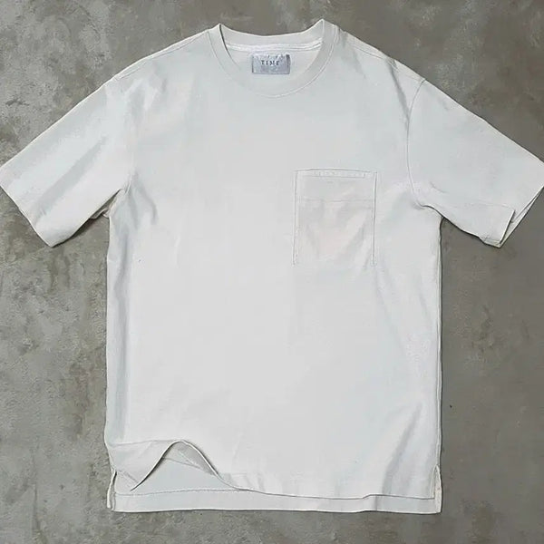 [BUNJANG] Time Homme Pocket Postmodern Short Sleeve T-Shirt / 타임옴므 포켓 포스트모던 반팔 티셔츠 판매해요