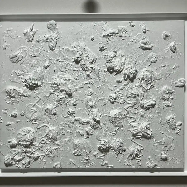 [BUNJANG] Original Oil Painting "Flower" by [Artist Name] / 서양화 반구상화 추상화 꽃그림 원화 작품 예술작품 미술품 인테리어 캔버스