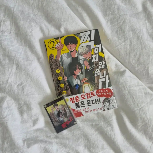 [BUNJANG] Soonyoung Manhwa Don't Get Hit First Edition + Aladdin POB Bundle Set / 찍히지 않습니다 초판더특+알라딘 특전