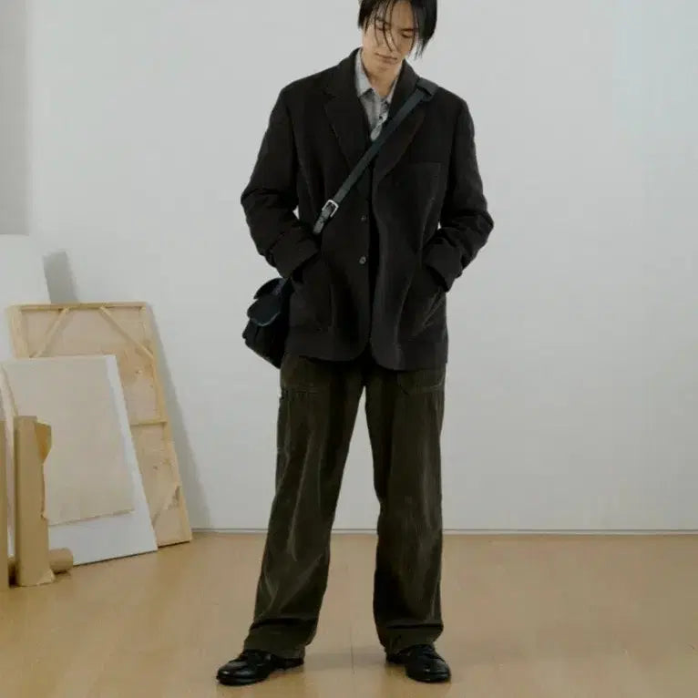 [BUNJANG] My Library Velier Mohair Herringbone Wool Blazer / [5]마이라이브러리 벨리에 모헤어 헤링본 울 블레이저