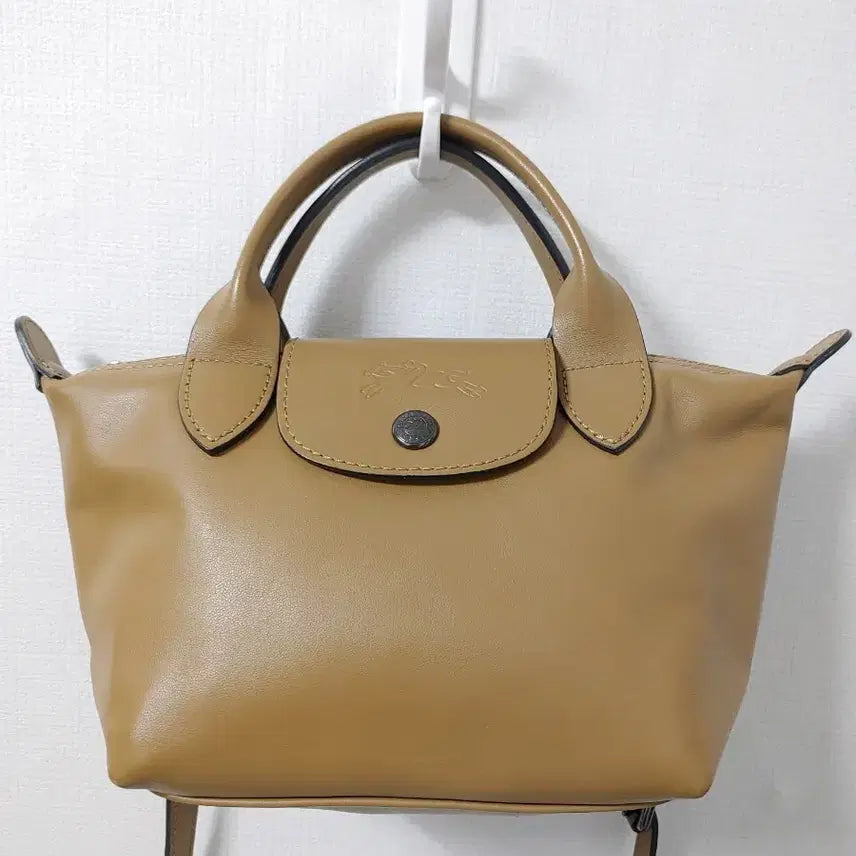 [BUNJANG] Longchamp Extra XS Leather Tote Bag / 롱샴 엑스트라 xs 레더 토트백