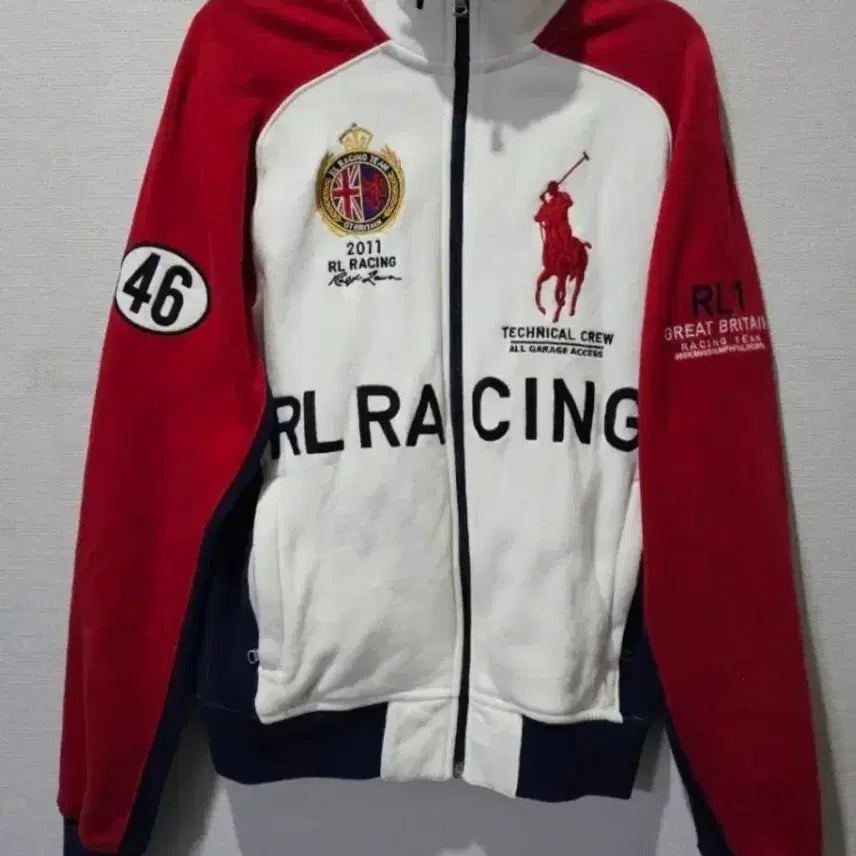 [BUNJANG] Polo Big Pony Racing Zip-Up Jacket Size S / 폴로 POLO 빅포니 레이싱 집업 자켓 90/S