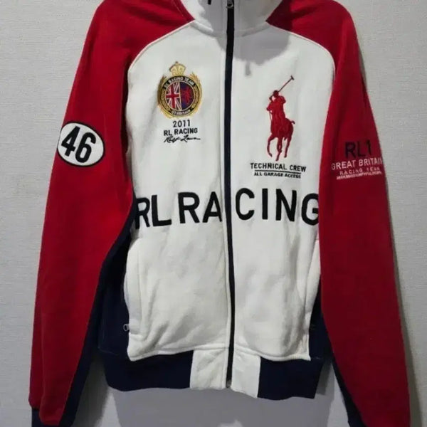 [BUNJANG] Polo Big Pony Racing Zip-Up Jacket Size S / 폴로 POLO 빅포니 레이싱 집업 자켓 90/S