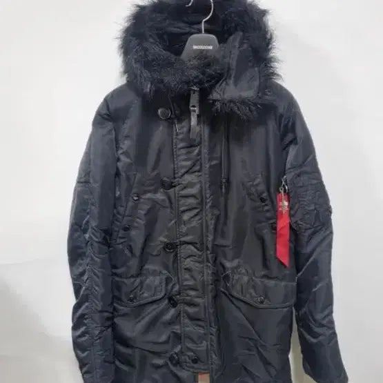 [BUNJANG] Alpha Industries N-3B Black Padded Jumper (Size M) / 알파인더스트리 N-3B 블랙 패딩 점퍼 xmall=m