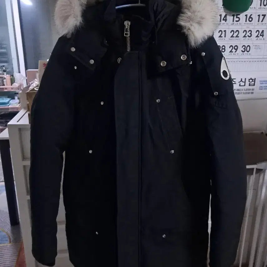 [BUNJANG] Moose Knuckles Stirling Padded Jacket - Men's S / Women's 90-95 - Black / 무스너클 스틸링 정품. 남 s. 여성. 90. 95도가능. 블랙