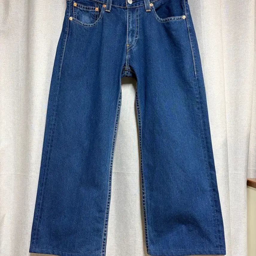 [BUNJANG] Levi's Type 1 Real Loose Semi Wide Fit Denim Pants W34 / 리바이스 TYPE1 REAL LOOSE 데님 팬츠 W34 (세미 와이드