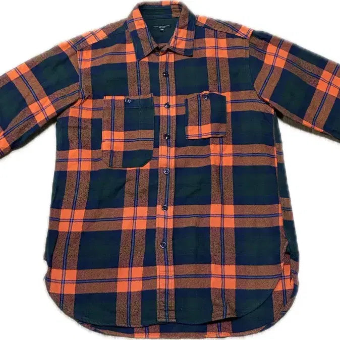 [BUNJANG] Engineered Garments Checkered Shirt / 엔지니어드가먼츠 체크셔츠 XS