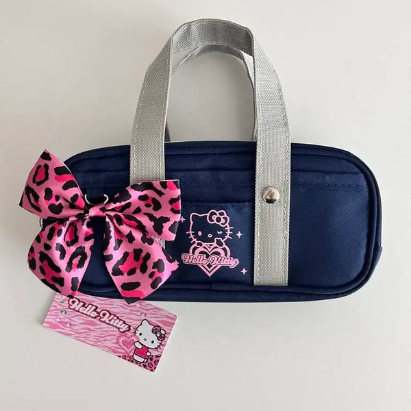 [BUNJANG] Sanrio School Bag Pencil Case Pouch Set / 산리오 스쿨백 필통 파우치 키티 마이멜로디 시나모롤 쿠로미