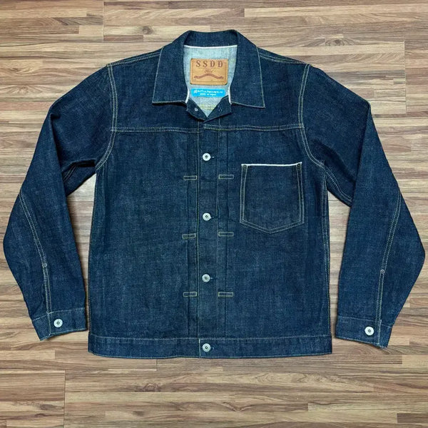 [BUNJANG] FUCT 1st Generation Selvedge Type 1 Trucker Denim Jacket / fuct 퍽트 일제 셀비지 1세대 타입1 지쟌 지잔 트러커 데님 자켓
