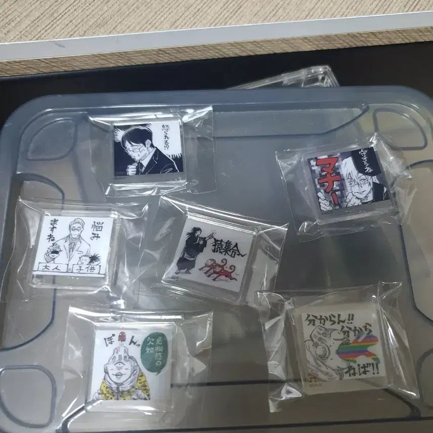 [BUNJANG] Jujutsu Kaisen Mini Acrylic Block Bundle Set / 일괄 주술회전 미니 아크릴블럭