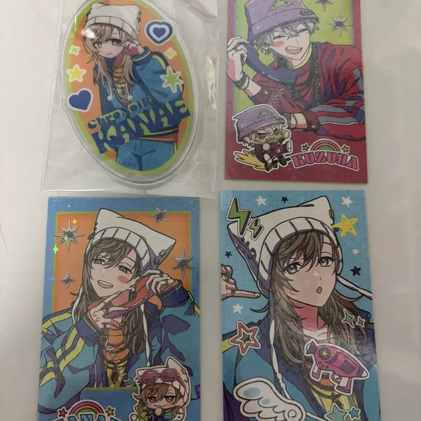 [BUNJANG] Kuro-no-wa Kanae Kuzuhya Cheki Acrylic Merchandise Bundle Set / 일괄 쿠로노와 카나에 쿠즈하 체키 아크릴 굿즈 일괄