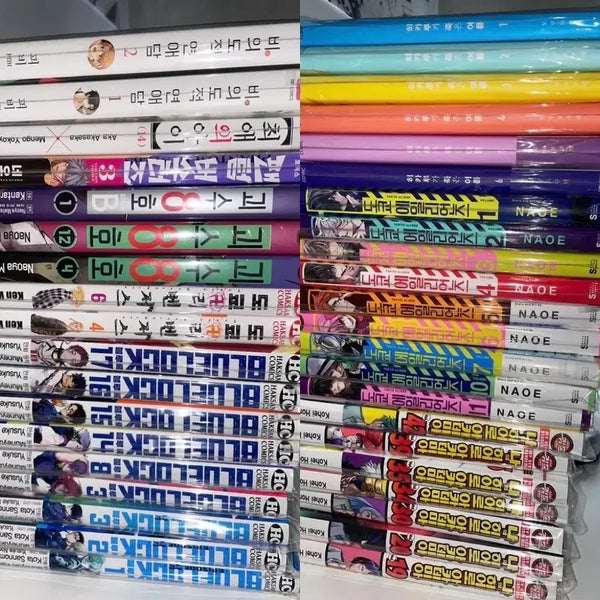 [BUNJANG] Various Manga Bundle Set / 만화책 판매) 히로아카 나히아 히죽여 블루록 도리벤 괴팔 등