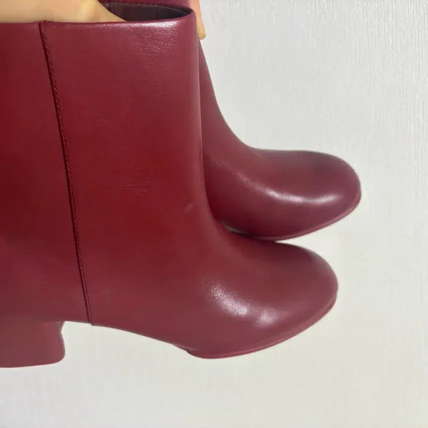 [BUNJANG] Camper Red Leather Ankle Boots Size 38 / 캠퍼 레드 가죽 앵클 부츠 38