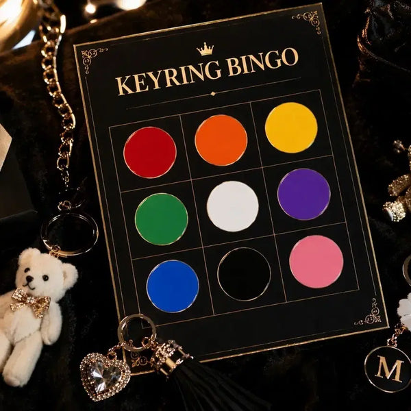 [BUNJANG] Bingo Game Keyring & Grip Tok Set / 키링&그립톡 빙고게임