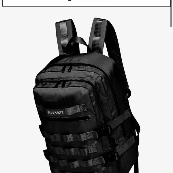 [BUNJANG] Black Purple Backpack / 새상품) 블랙퍼플 백팩, 가방/ 정가:10.8만