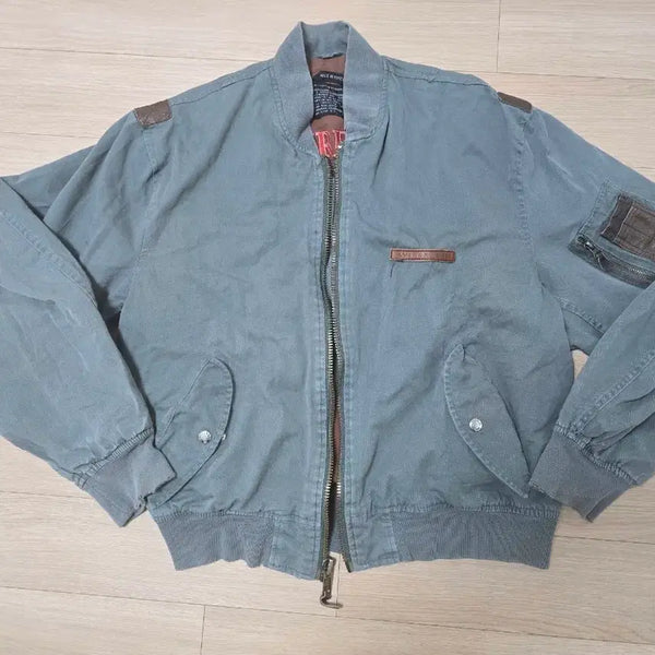 [BUNJANG] AVIREX Lucky Lindy MA-1 Cotton Bomber Jacket / 아비렉스 AVIREX MA-1 럭키 린디 린드버그 코튼 봄버 자켓  L