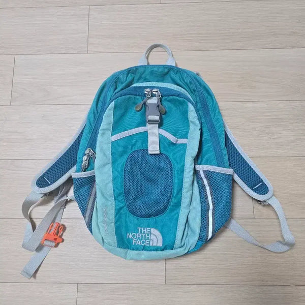 [BUNJANG] The North Face Kids Teal Mint Backpack / 노스페이스 키즈 청록 민트 백팩