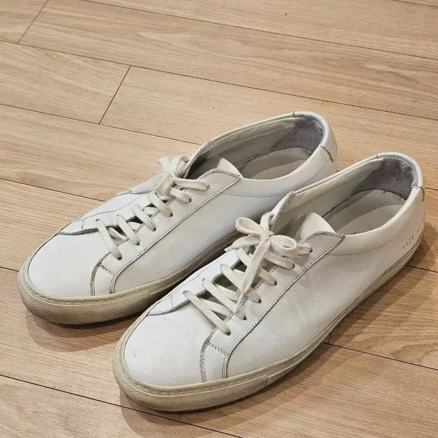 [BUNJANG] Common Projects Achilles Low Leather Sneakers 1528 0506 White / [정품] 커먼 프로젝트 아킬레스 로우 레더 스니커즈 화이트 42