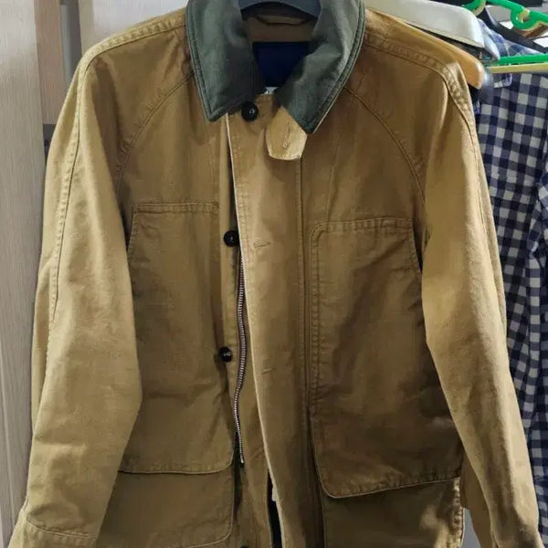 [BUNJANG] Henry Cotton's X Document Cotton Canvas Field Jacket / 헨리코튼 X 도큐먼트 코튼 캔버스 필드 자켓 95
