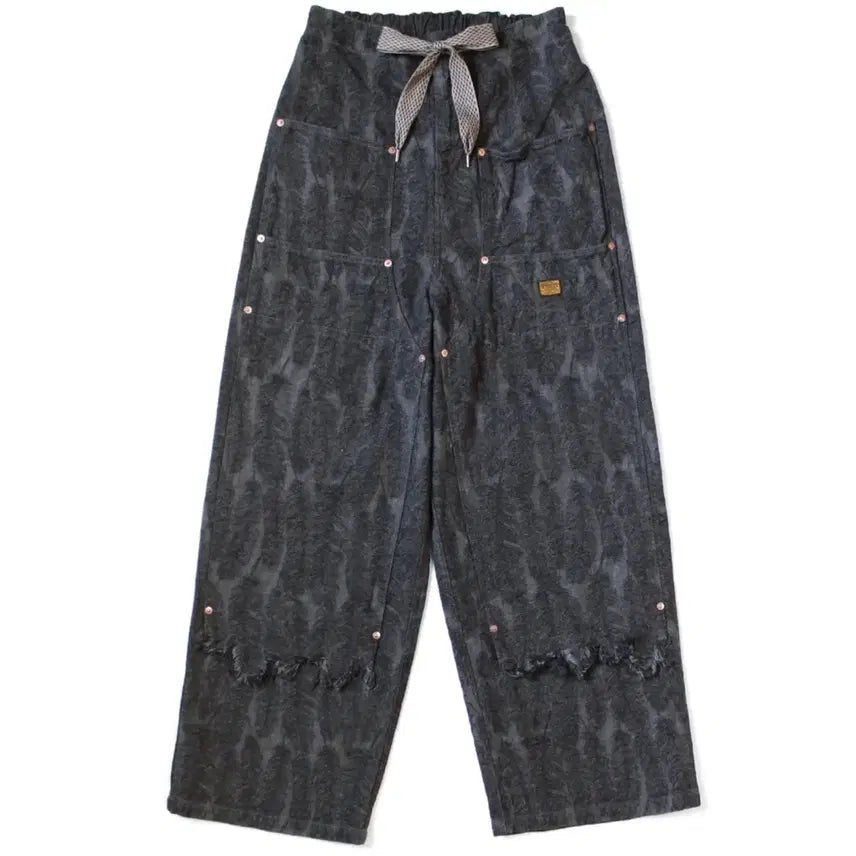 [BUNJANG] Capital Macpie Double Knee Denim Pants / 캐피탈 맥파이 더블니 페더 데님 팬츠 4사이즈