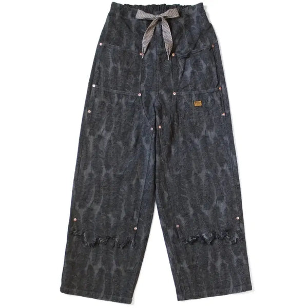 [BUNJANG] Capital Macpie Double Knee Denim Pants / 캐피탈 맥파이 더블니 페더 데님 팬츠 4사이즈