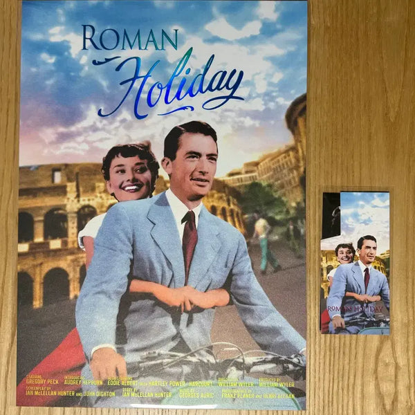 [BUNJANG] Roman Holiday Cine Archive Poster and Movie Ticket Bundle Set / [로마의 휴일] {2종일괄} 시네아카이브 포스터, 무비티켓