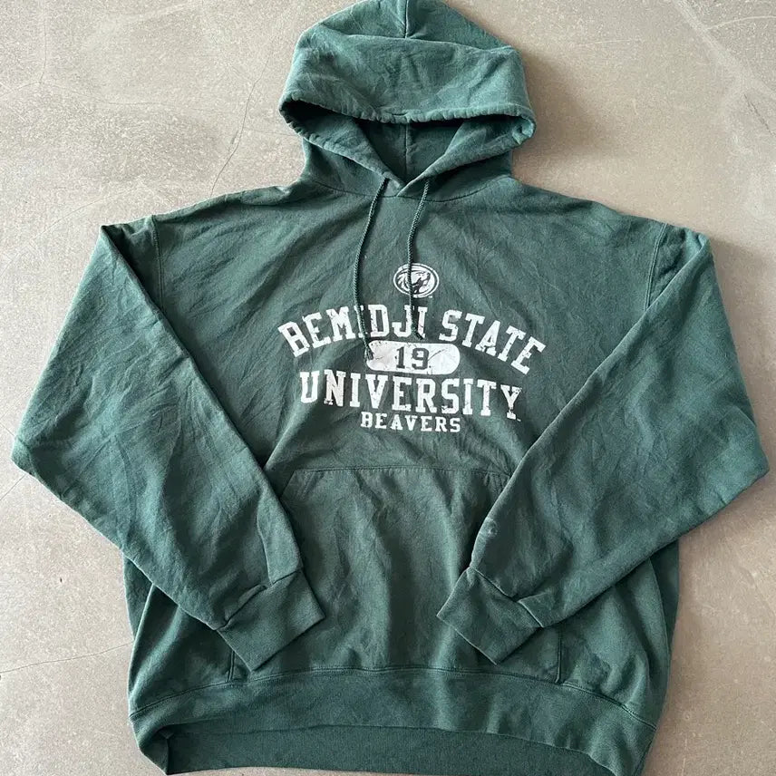 [BUNJANG] Champion Authentic Bemidji State University College Print Hoodie / 챔피온 Champion Authentic 후드