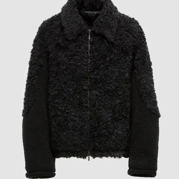 [BUNJANG] Cour Contrast Fleece Jumper / (S) 쿠어 콘트라스트 플리스 점퍼