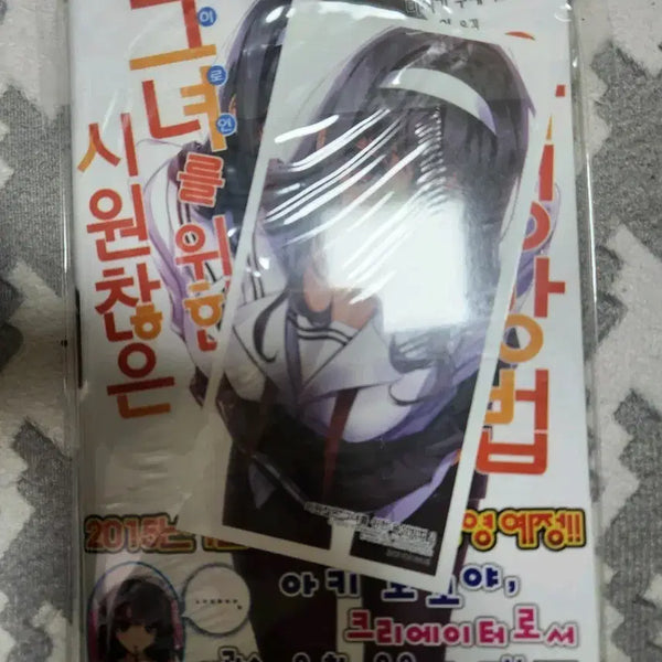 [BUNJANG] Saekano 2nd Volume First Edition Novel / 사에카노 2권 초판미개봉 라노벨