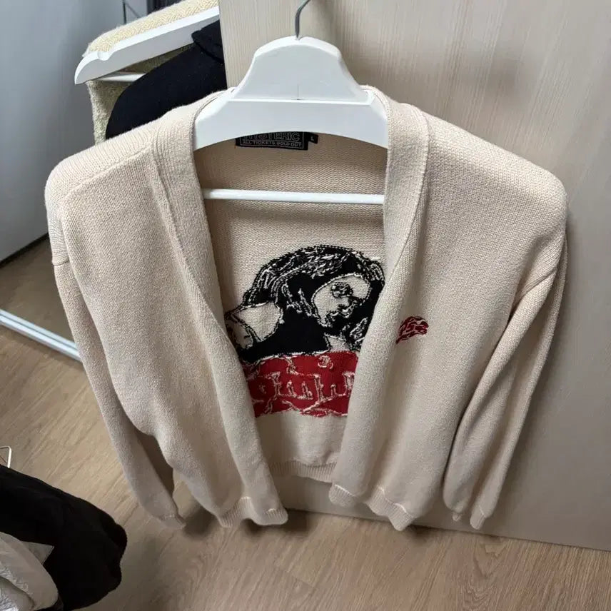 [BUNJANG] Hysteric Glamour Cardigan (Ivory) - Size L / 히스테릭글래머 가디건 L 판매합니다