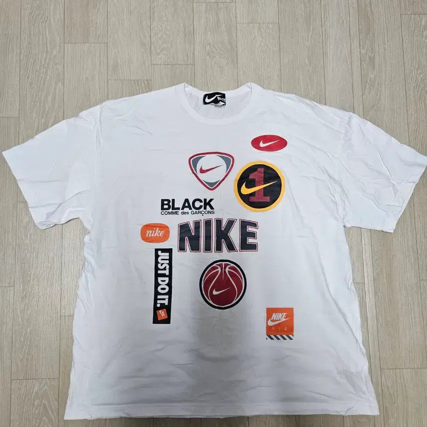 [BUNJANG] Nike x Comme des Garcons Oversized T-shirt / 나이키x꼼데가르송 오버핏 티셔츠 m(105~110)