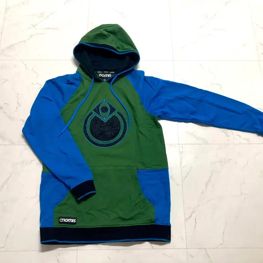 [BUNJANG] Nomis Snowboard Long Hoodie / (거의 새것)00s 노미스 스노우보드 롱 후드 100-105