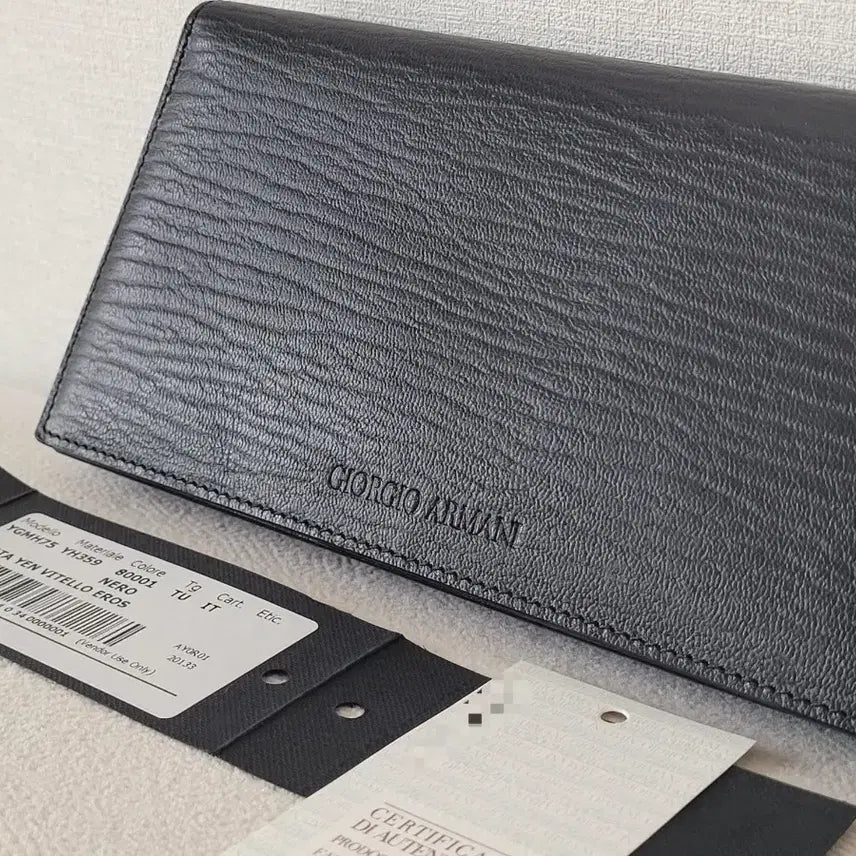 [BUNJANG] Giorgio Armani Genuine Long Wallet / 조르지오 아르마니 정품 장지갑 [풀박스]