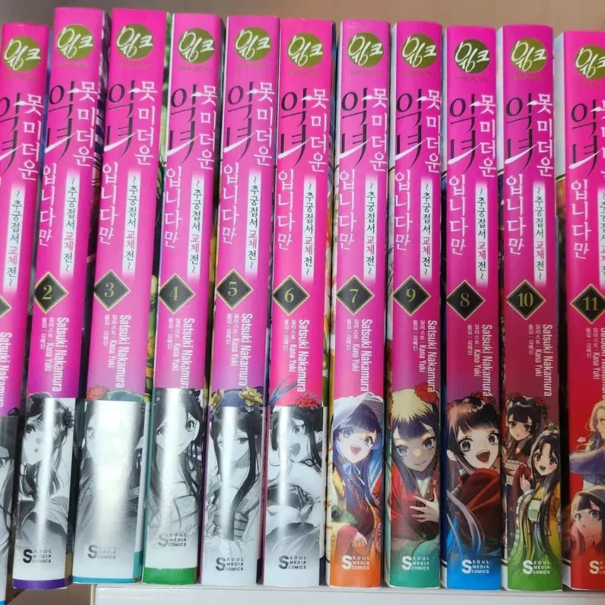 [BUNJANG] The Unreliable Villainess Complete Set (Volumes 1-11) / 못미더운 악녀 입니다만 1-11권