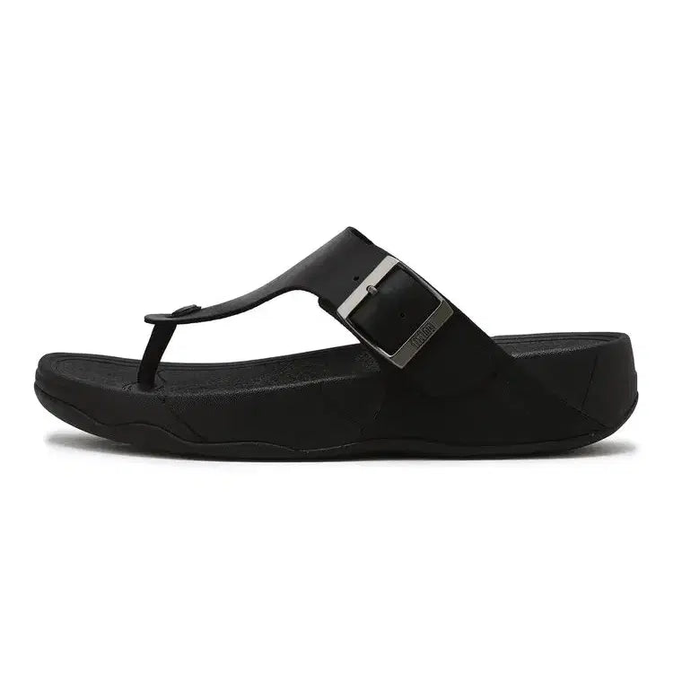 [BUNJANG] Fitflop Men's Black Flip Flops Sandals / 핏플랍 남성 블랙 쪼리 슬리퍼 260 275 280 새제품
