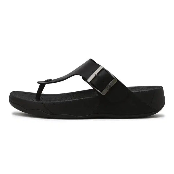 [BUNJANG] Fitflop Men's Black Flip Flops Sandals / 핏플랍 남성 블랙 쪼리 슬리퍼 260 275 280 새제품