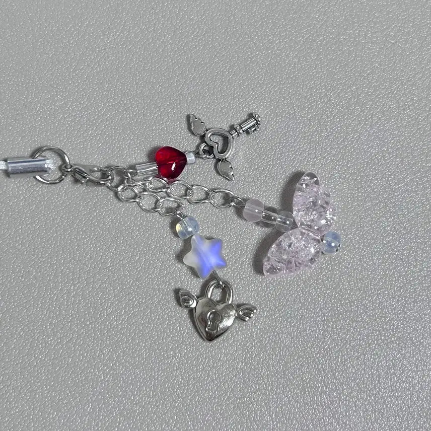 [BUNJANG] Tamagotchi Beaded Keychain / 다마고치 비즈키링 - 캐치캐치!