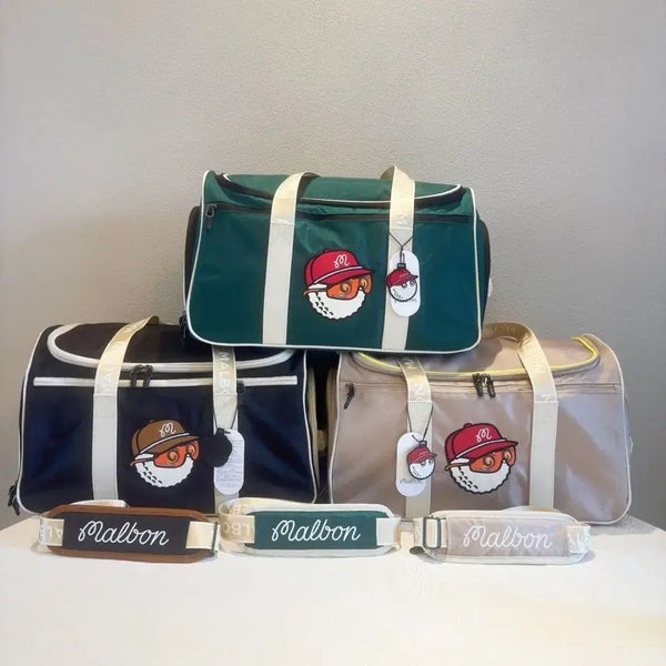 [BUNJANG] Malbon Performance Boston Bag Golf Bag / 말본 퍼포먼스 보스턴백 골프백 골프가방