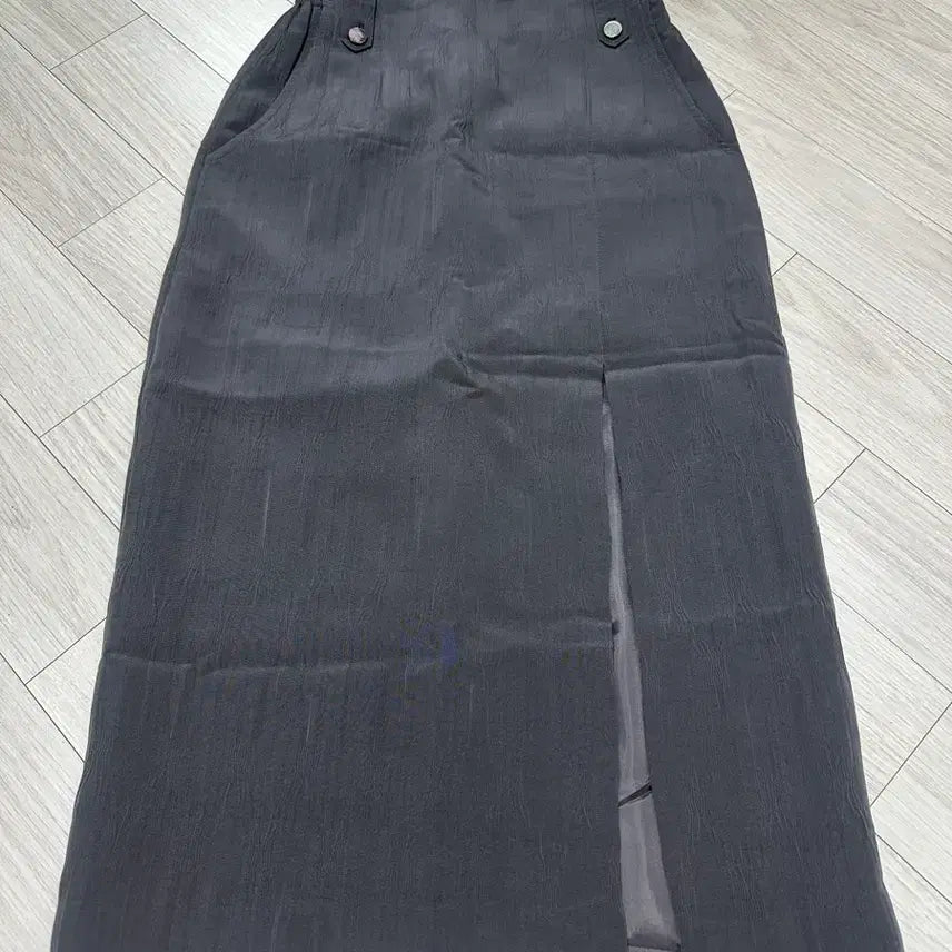 [BUNJANG] Mischief Slit Long Skirt / [허리 기장 수선] 미스치프 트임 롱 스커트