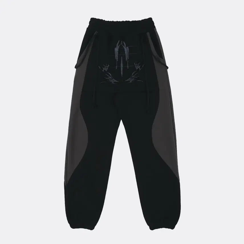 [BUNJANG] OHOS Graphic Apron Sweatpants / [1사이즈] 오호스 그래픽 에이프런 스웻팬츠