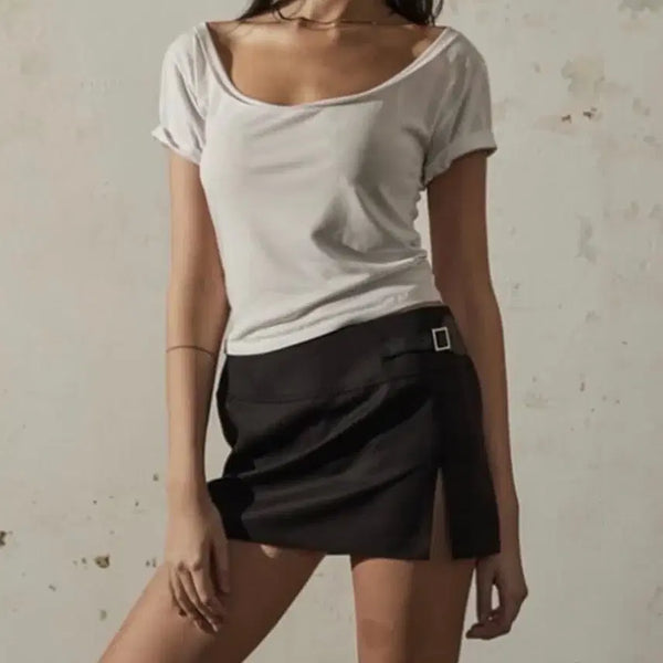 [BUNJANG] Bohemian Seoul Belted Detail Skirt - Size S / 보헤미안서울 벨드 디테일 스커트 S사이즈