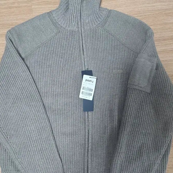 [BUNJANG] Juun.J High Neck Knit Zip-up Jacket / 준지 / 25fw 하이넥 니트 집업 / M