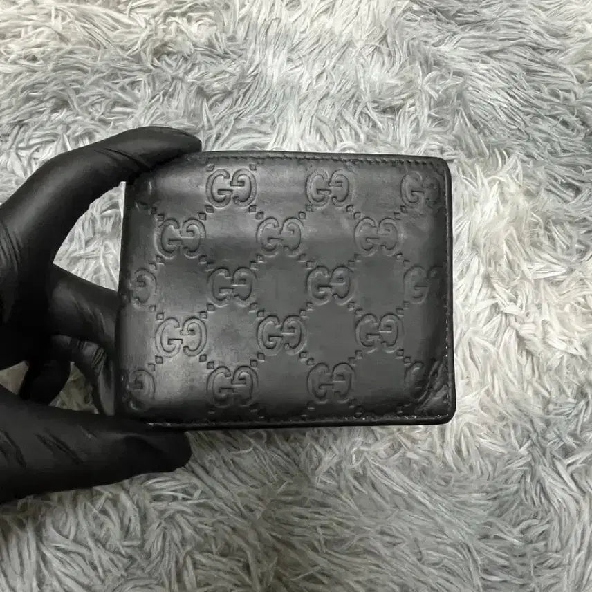 [BUNJANG] Gucci GG Embossed Bifold Wallet / 구찌 GG 엠보 반지갑
