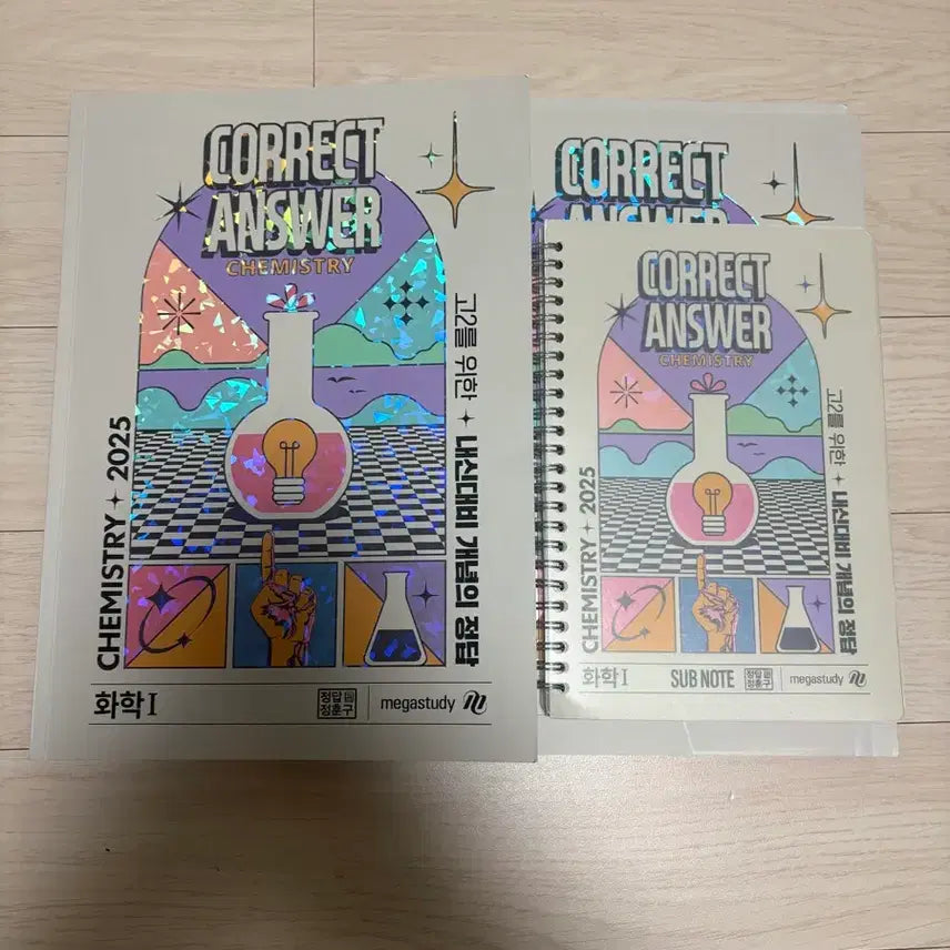 [BUNJANG] Jeong Hun-gu Chemistry 1 Textbook Set / 정훈구 내신대비 화학1 교재 풀세트 판매