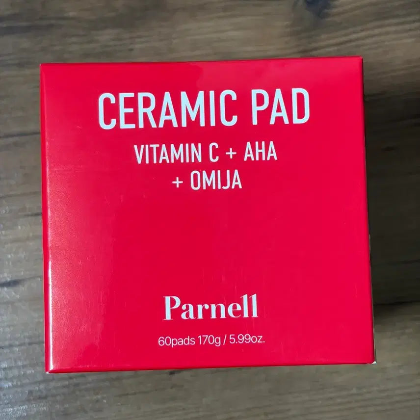 [BUNJANG] PARNELL AHA Omija Ceramic Pad / [새상품] 파넬 아하 오미자 도자기 패드
