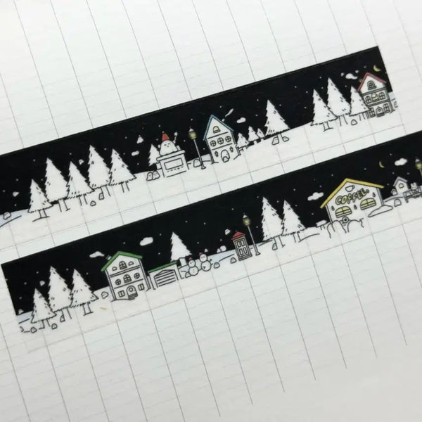 [BUNJANG] BingBing Stationery Chouchou's Winter Washi Tape / 빙빙문구 슈슈의겨울나기 마테