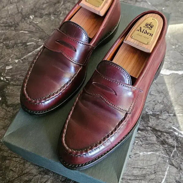 [BUNJANG] Allen Edmonds Horween Shell Cordovan Loafers / 알렌 에드몬즈 Horween Shell 코도반 로퍼 8.5D