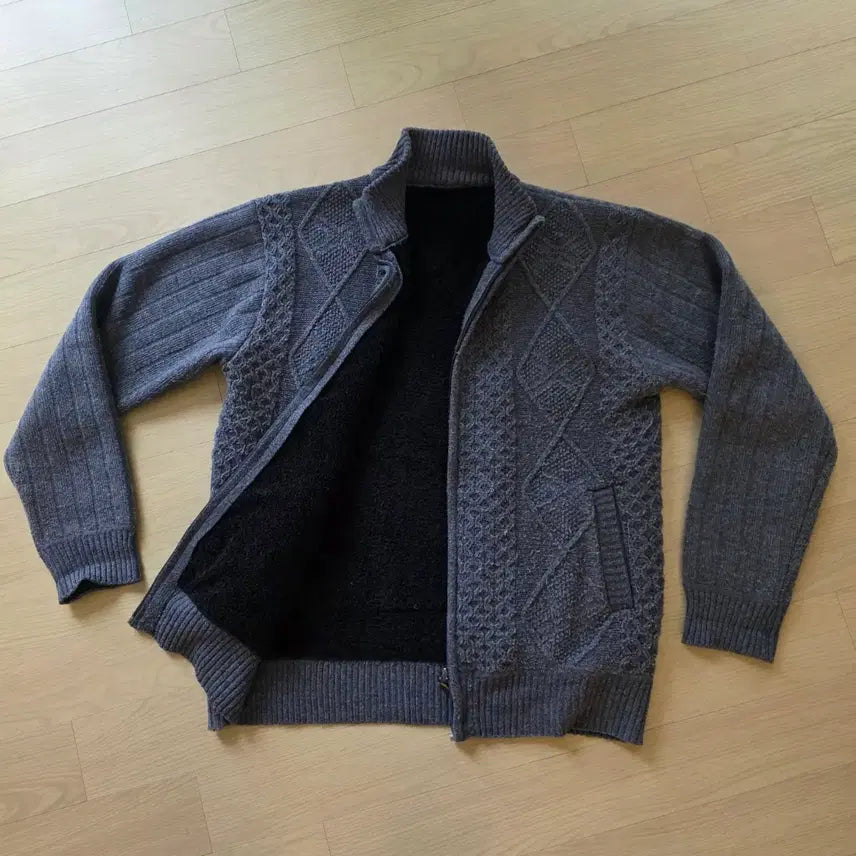 [BUNJANG] Men's Winter Zip-Up Jacket / (계절할인) 남성 겨울 집업