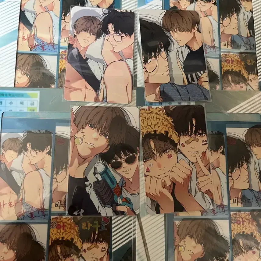 [BUNJANG] Jaimi Shop Team Resin Cloud Film Package Photocard Full Set / 재이미샵 팀레진 클라우드 구름필름 패키지 포토카드 포카 드볼 풀셋 양도